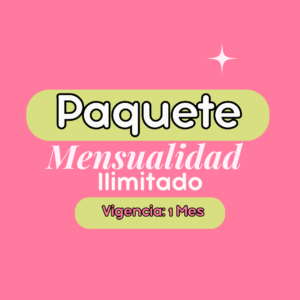 Paquete mensualidad ilimitada