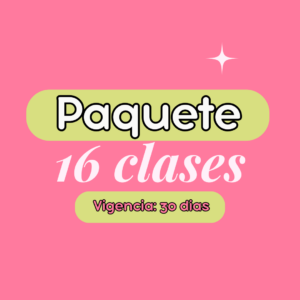 Paquete 16 clases