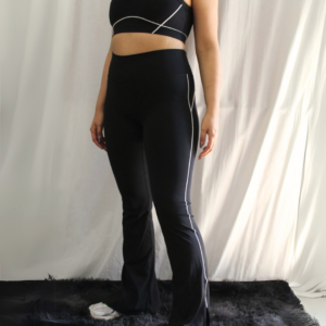 Relaxed Flare Legging Black