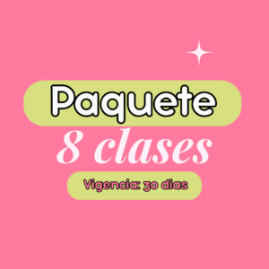 Paquete 8 clases