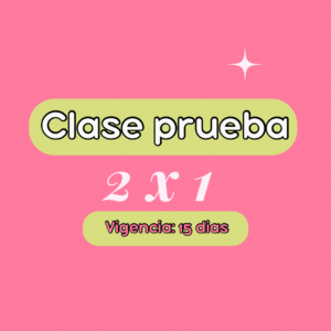 Clase prueba 2x1