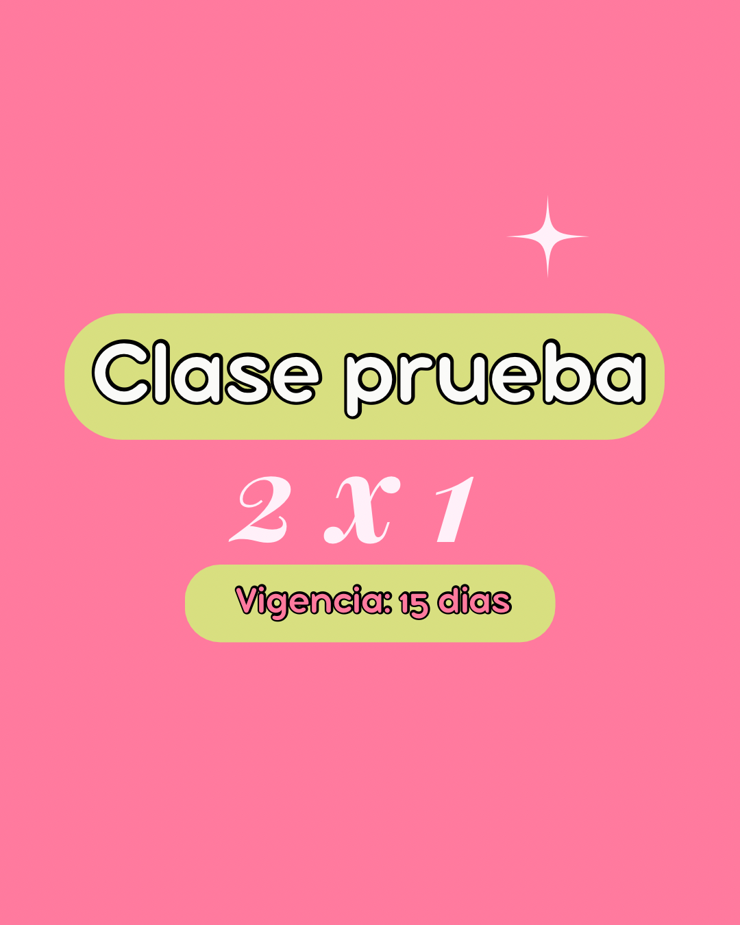 Clase prueba 2x1